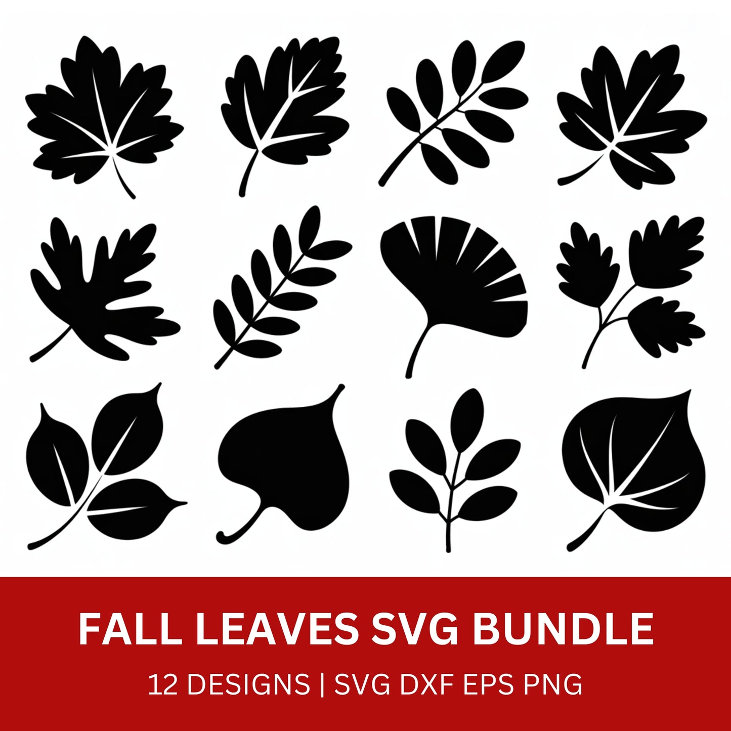 Fall Leaves SVG Bundle PLR