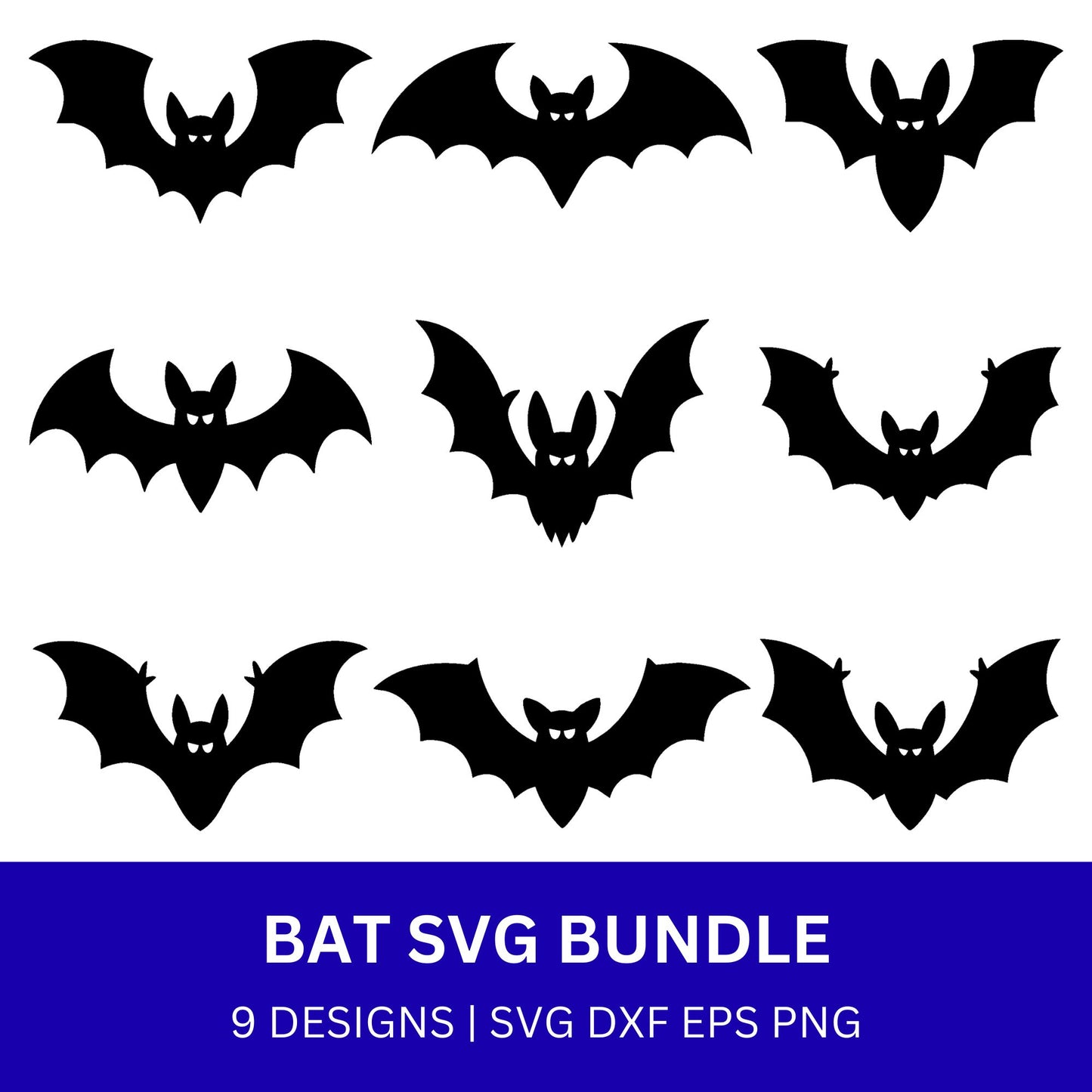 Bat SVG Bundle PLR