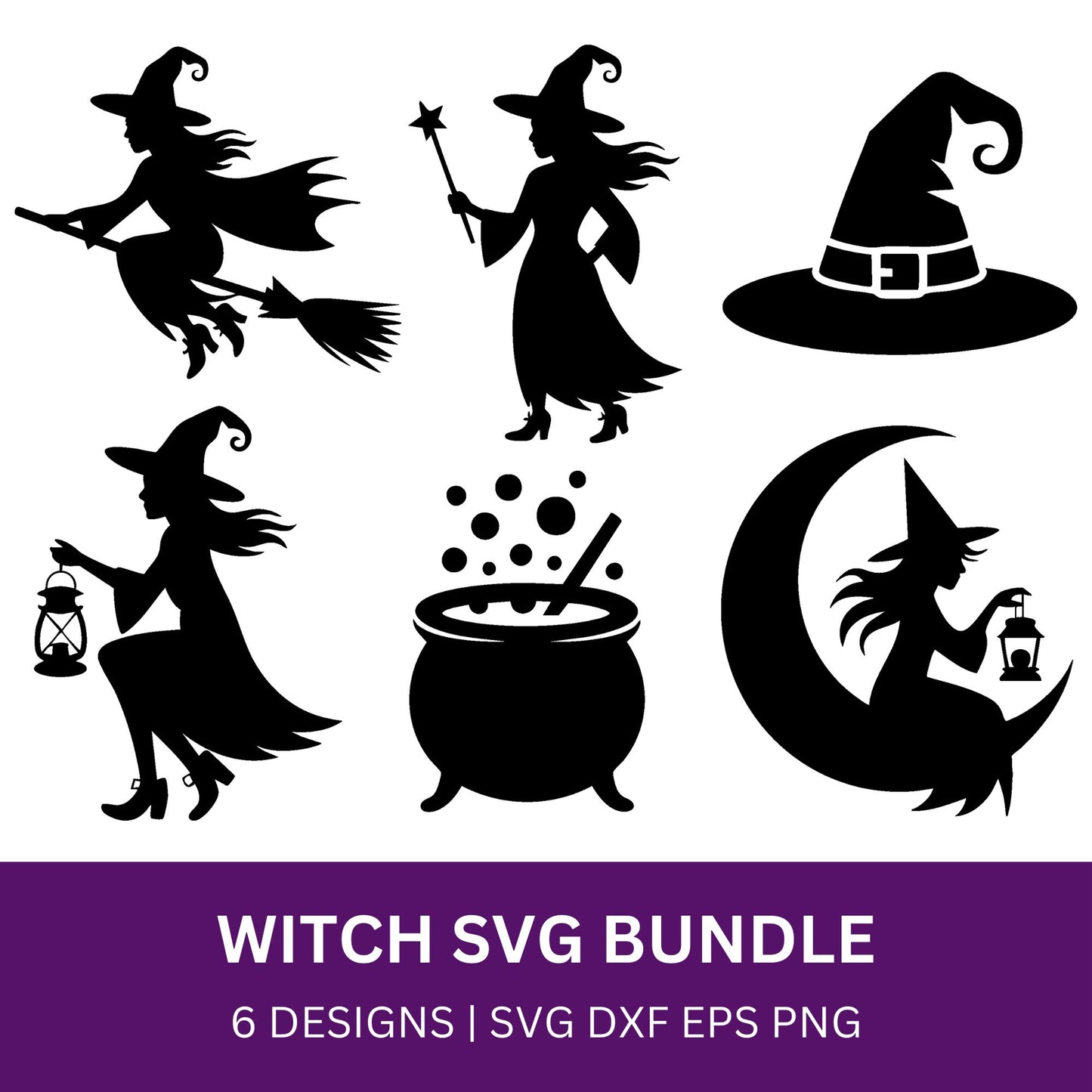 Witch SVG Bundle PLR