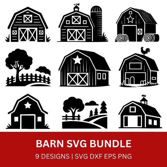 Barn SVG Bundle PLR