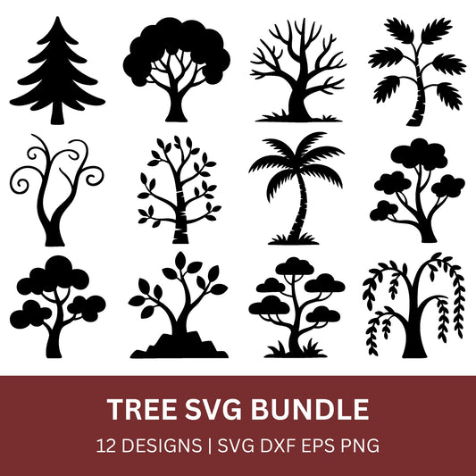 Tree SVG Bundle PLR
