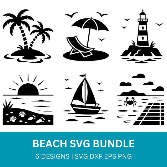 Beach SVG Bundle PLR