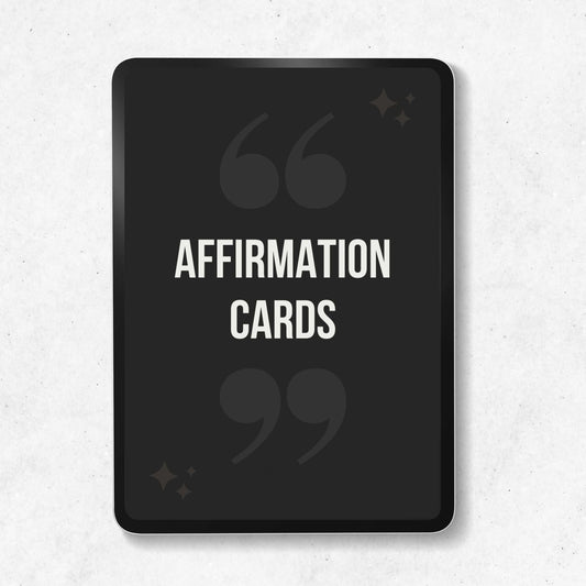 Affirmation Cards PLR