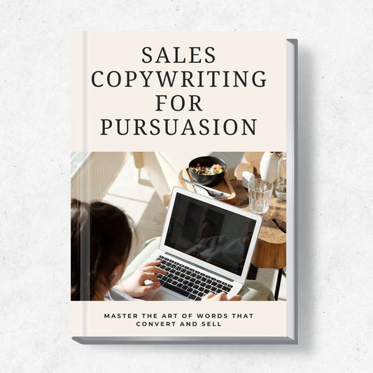 Sales Copywriting for Persuasion eBook with PLR