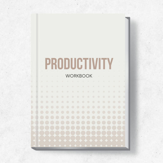 Productivity Workbook Template PLR