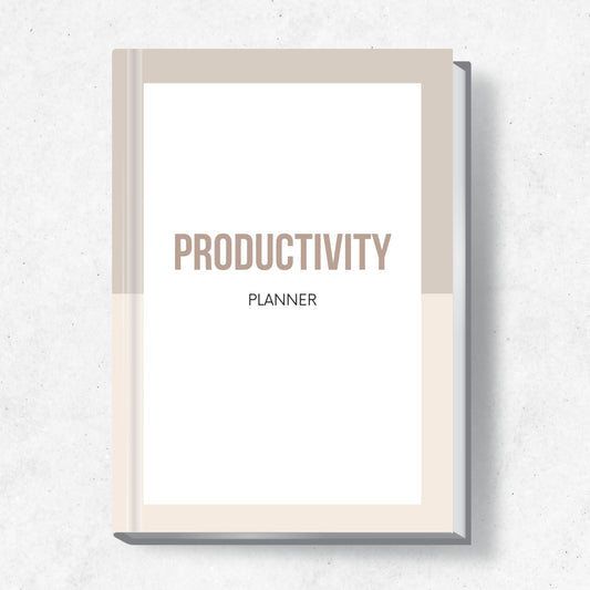 Productivity Planner Template PLR