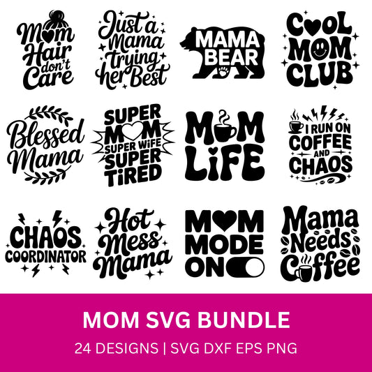 Mom SVG Bundle PLR