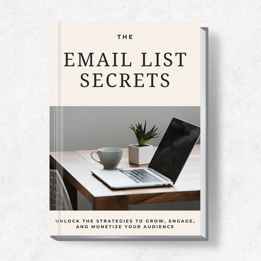 Email List Secrets eBook with PLR