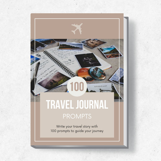 100 Travel Journal Prompts PLR