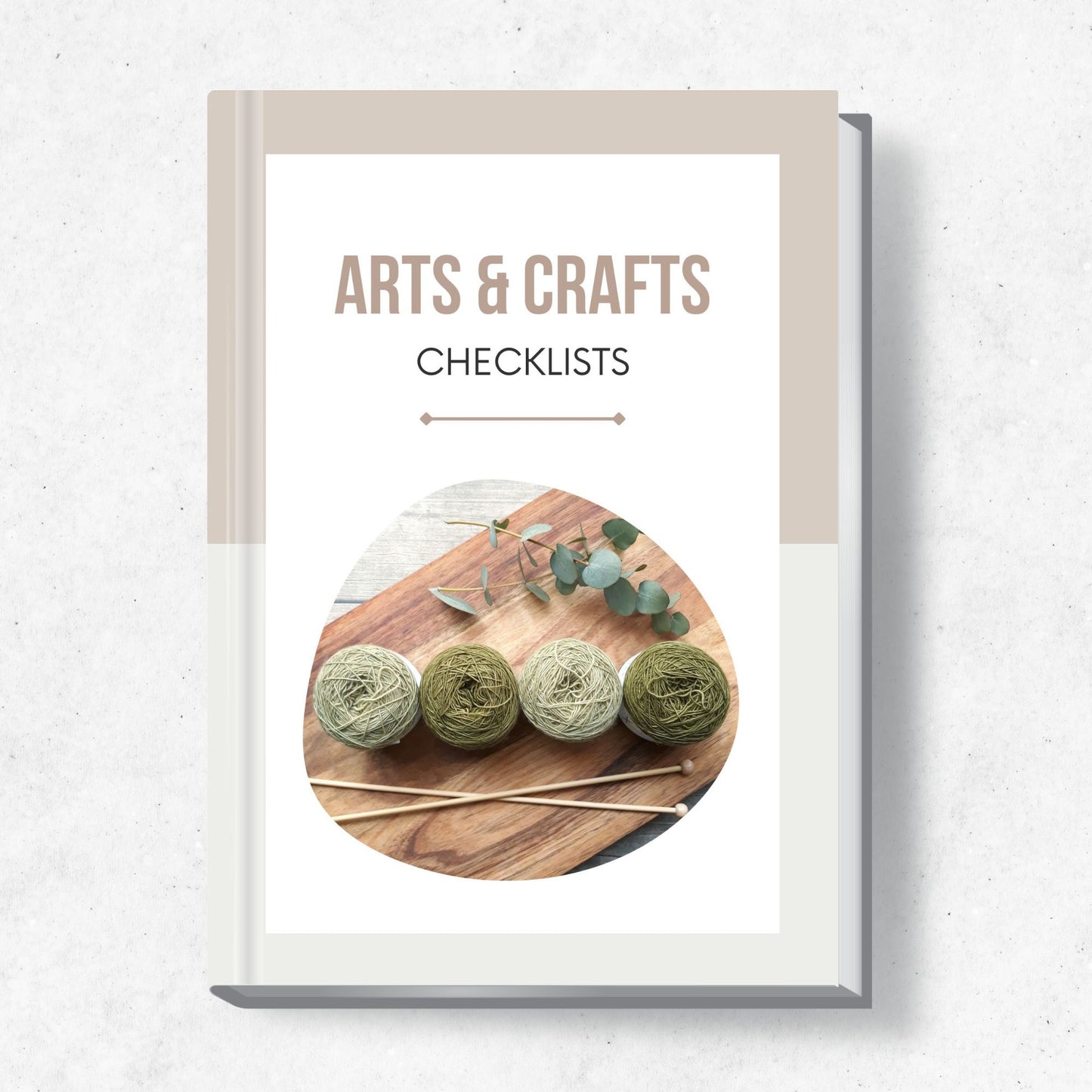 Arts and Crafts Checklist Templates PLR