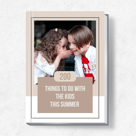 200 Things To Do With Kids This Summer eBook PLR