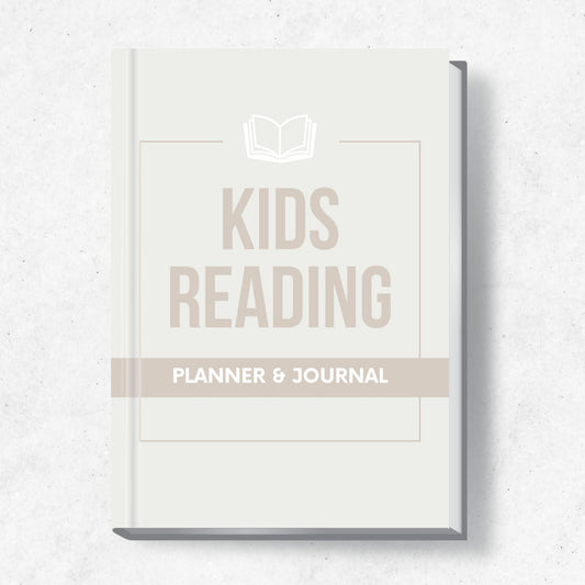 Kids Reading Planner & Journal PLR