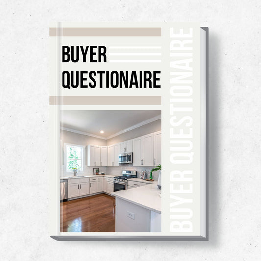 Home Buyer Questionnaire Templates PLR