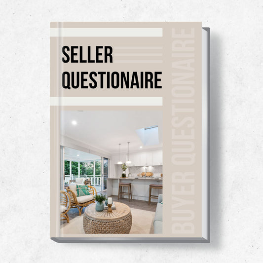 Real Estate Seller Questionnaire Templates PLR