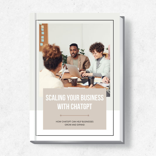 Scaling Your business with ChatGPT eBook with PLR