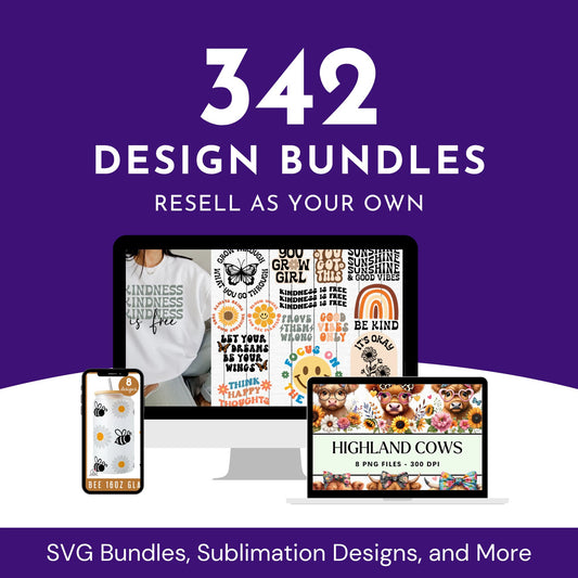 Bundle of 342 Digital Products You Can Resell
