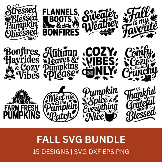 Fall SVG Bundle PLR