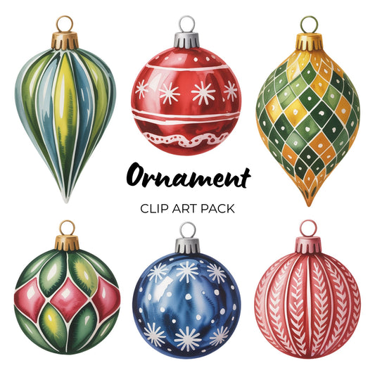 Ornament Clipart Pack PLR