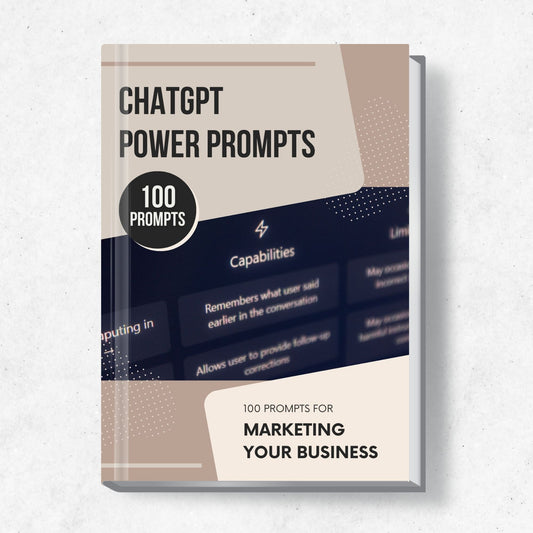 ChatGPT Prompts for Marketing Your Business PLR