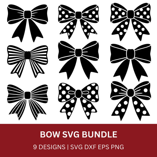 Bow SVG Bundle with PLR
