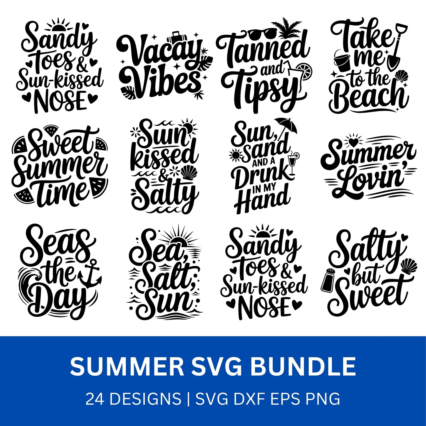 Summer SVG Bundle PLR