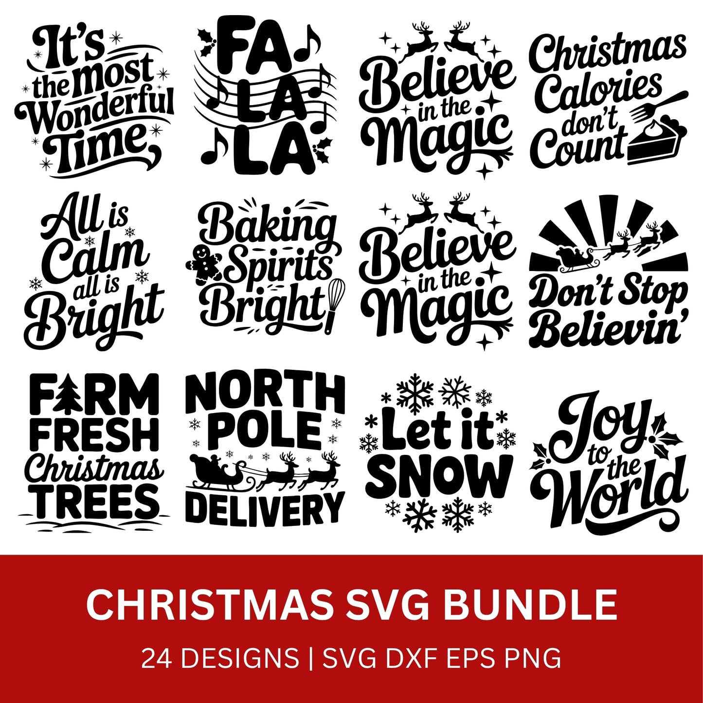 Christmas SVG Bundle PLR