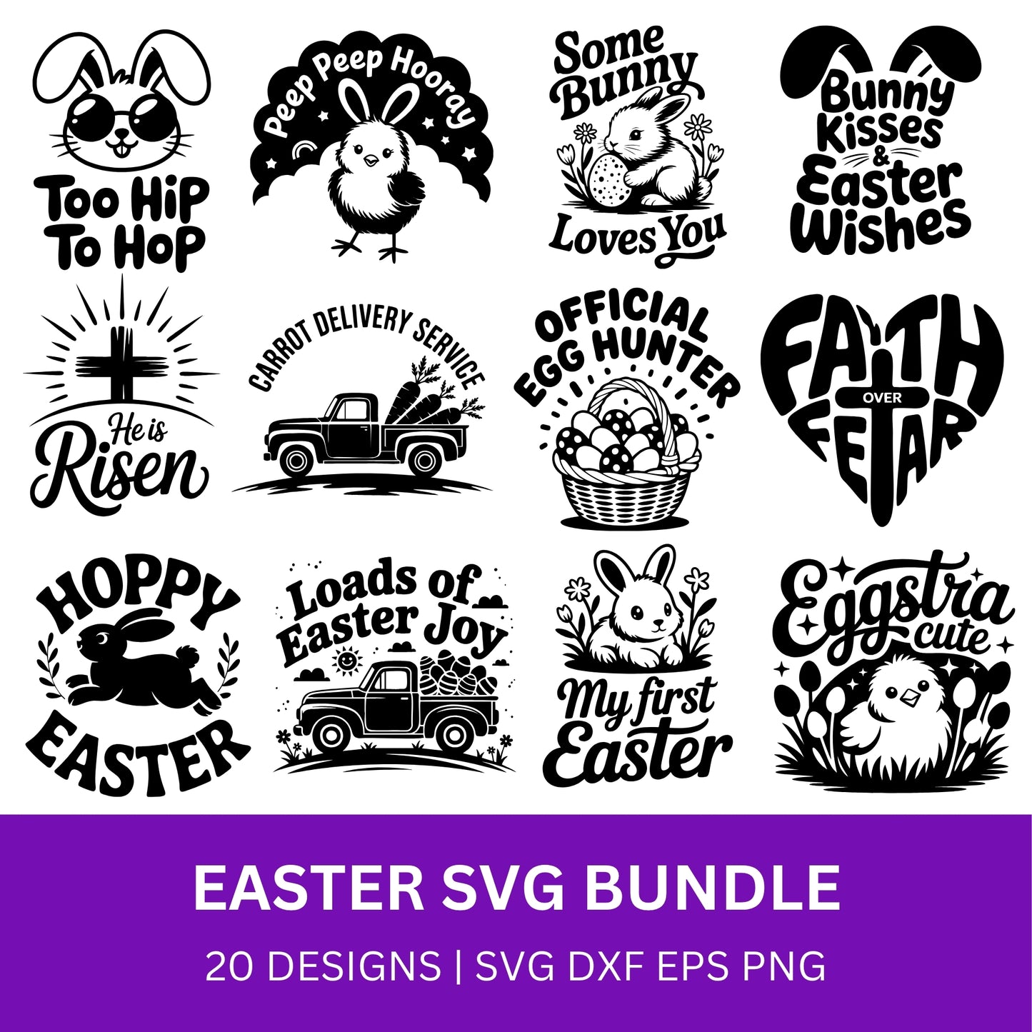 Easter SVG Bundle PLR