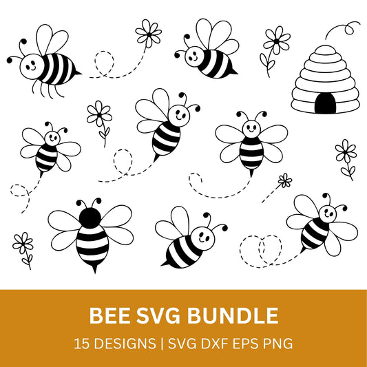 Bee SVG Bundle PLR