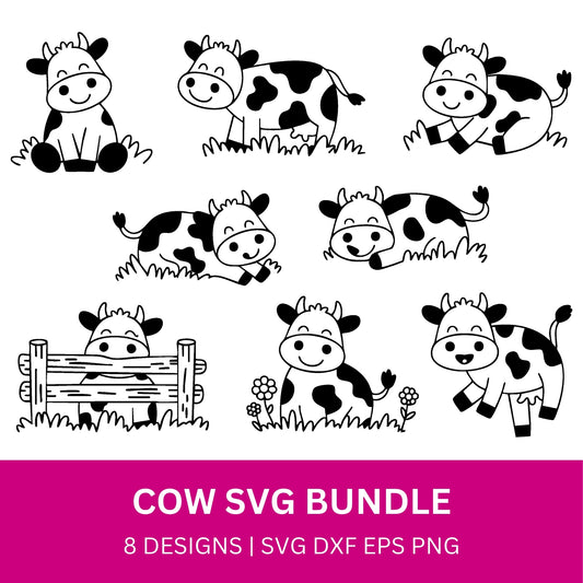 Cow SVG Bundle PLR