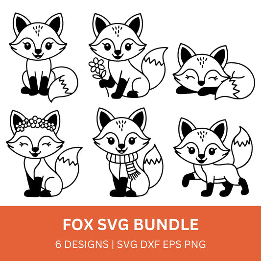 Fox SVG Bundle PLR