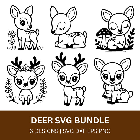 Deer SVG Bundle PLR