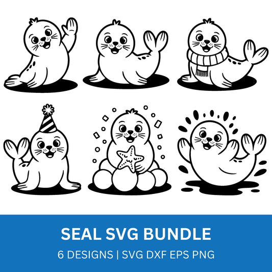Seal SVG Bundle PLR