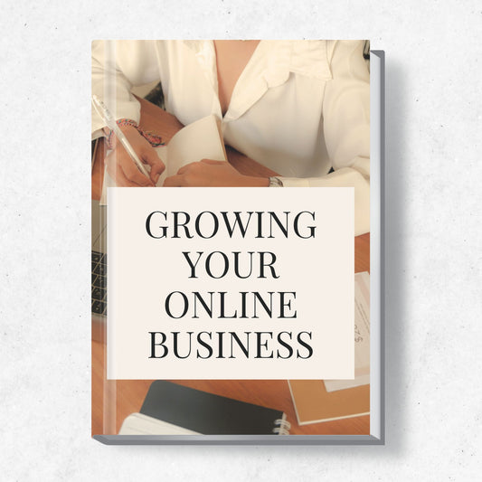 Growing Your Online Business eBook with PLR