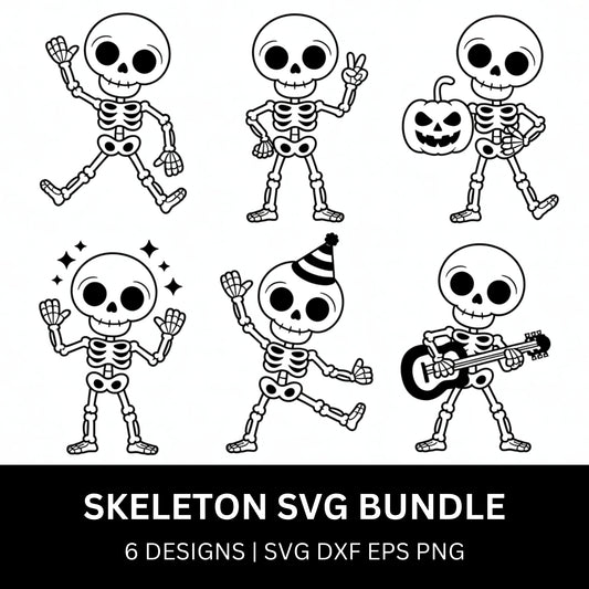 Skeleton SVG Bundle PLR