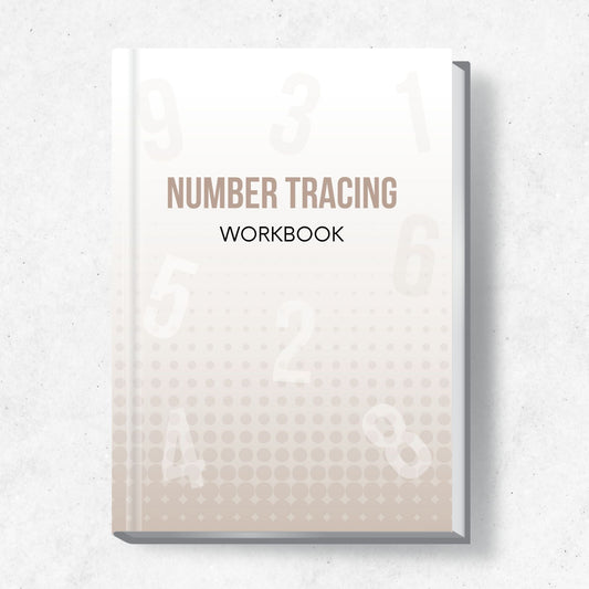 Number Tracing Workbook Template MRR
