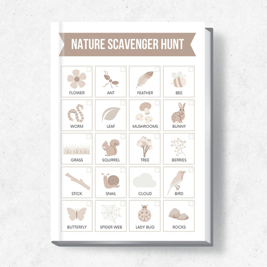 Kids Scavenger Hunt Bundle Template MRR