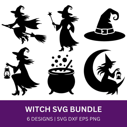 Witch SVG Bundle PLR