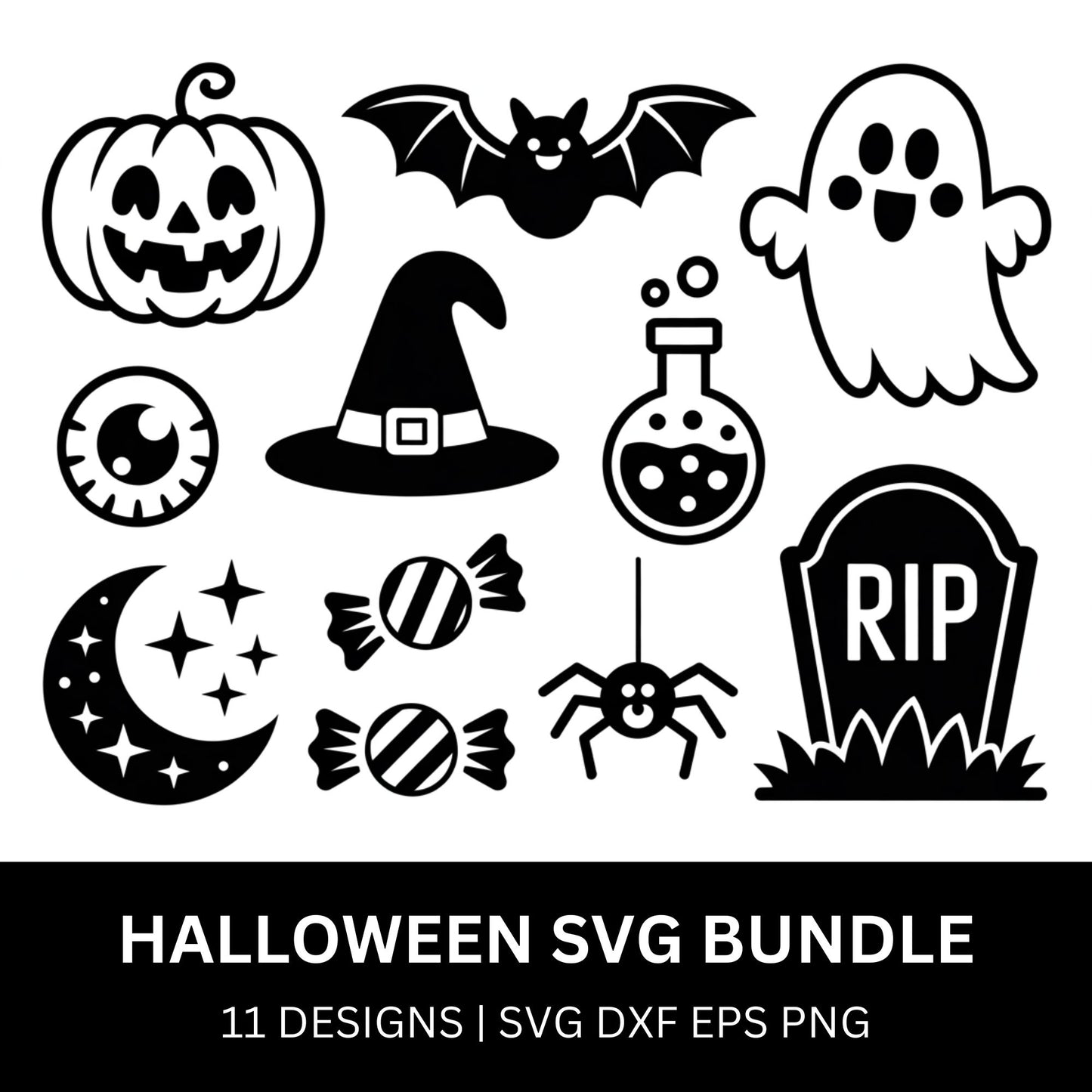 Halloween SVG Bundle PLR