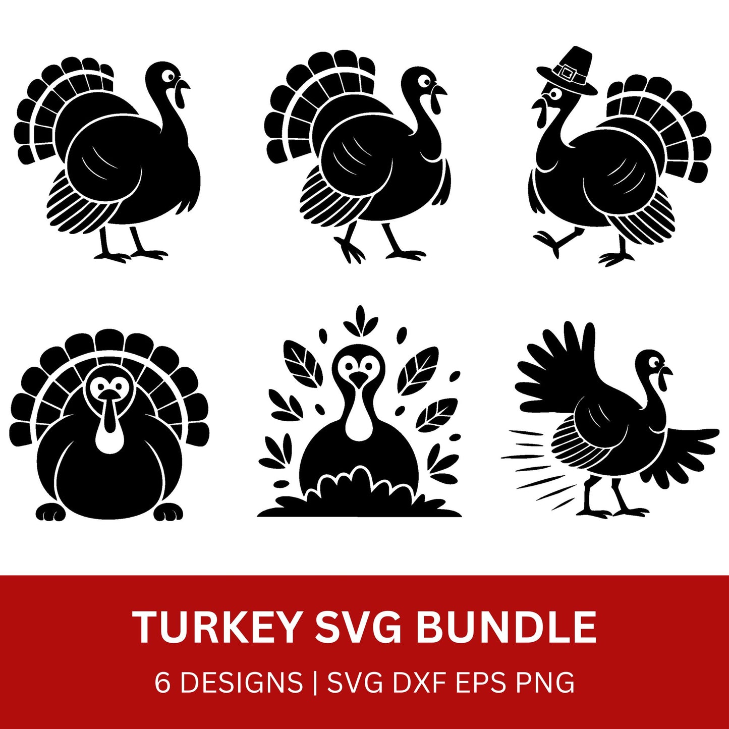 Turkey SVG Bundle PLR