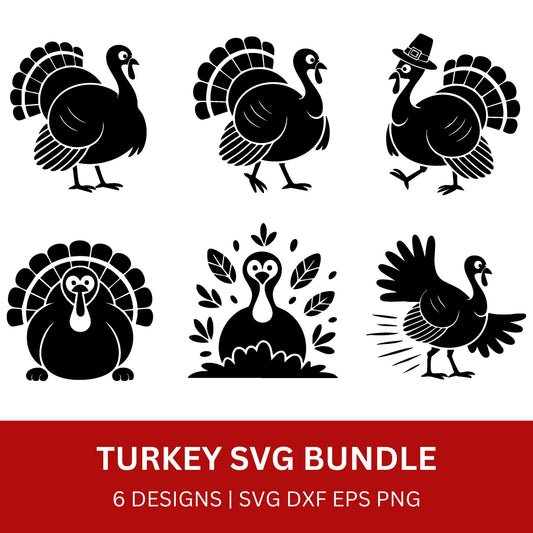 Turkey SVG Bundle PLR
