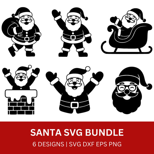Santa SVG Bundle PLR