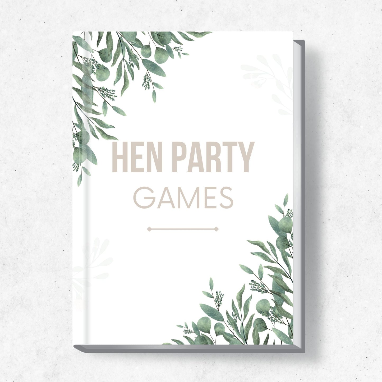 Hen Party Games Printable Template PLR