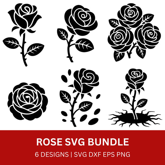 Rose SVG Bundle PLR