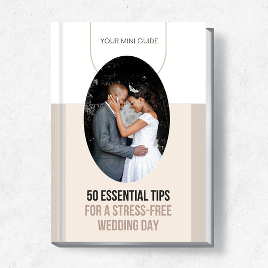 50 Essential Tips for A Stress-free Wedding Day eBook PLR